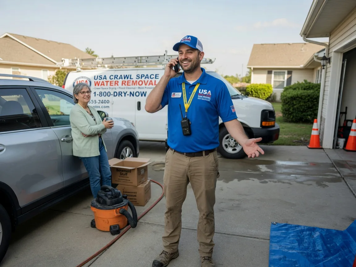 Crawl Space Water Removal Lakeland, GA FAQs